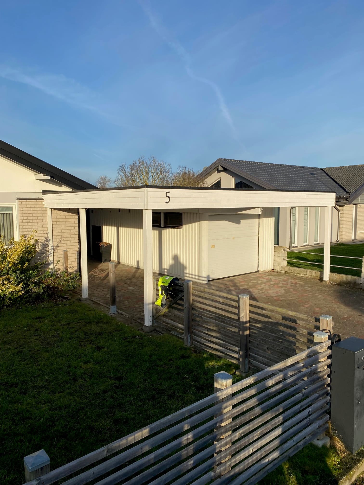 Renovering carport i Kristianstad